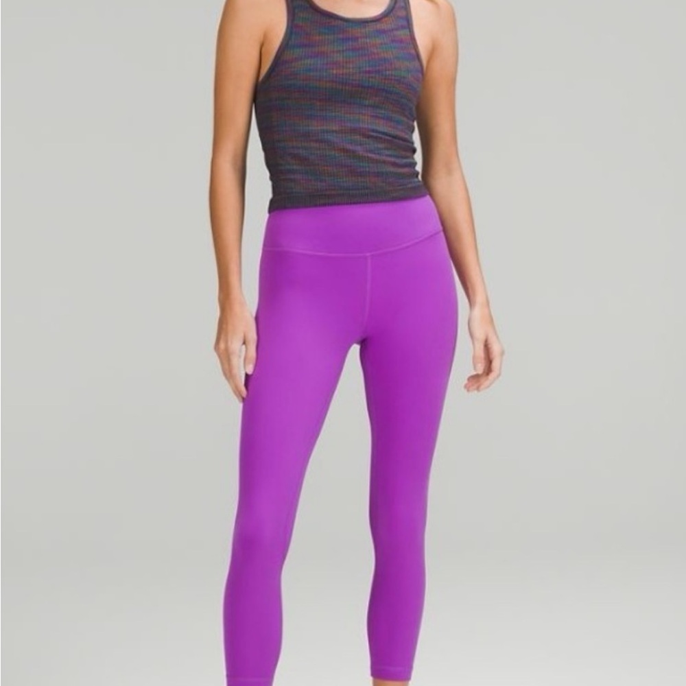 RARE Lululemon Ebb to Street Cropped Tank